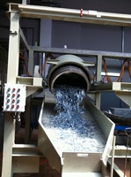 Unloading the finished product